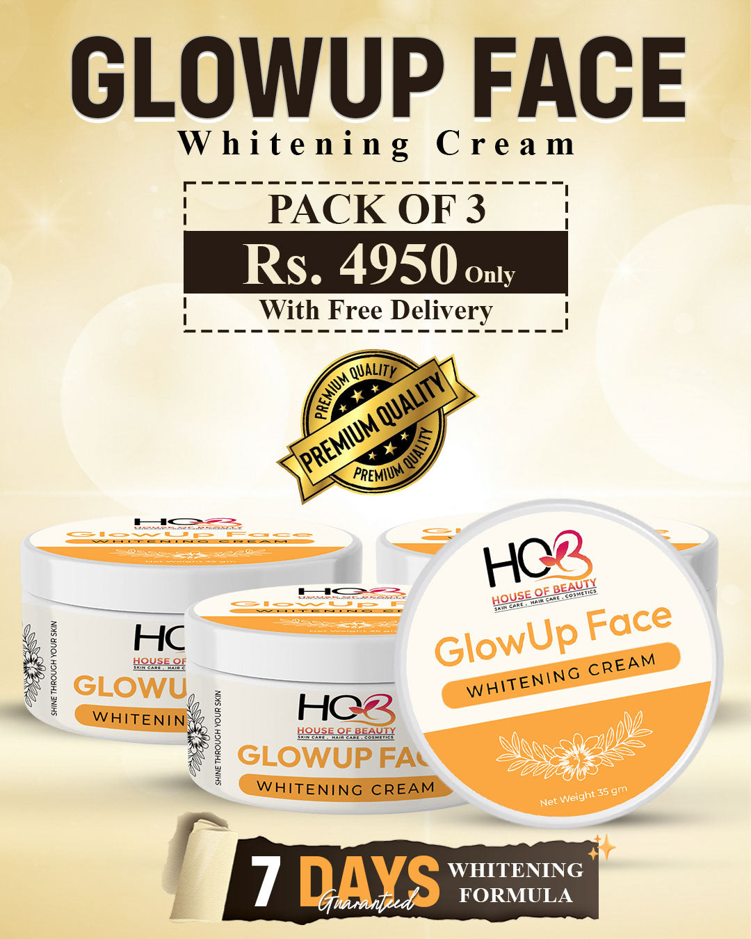 GlowUp Face Whitening Cream
