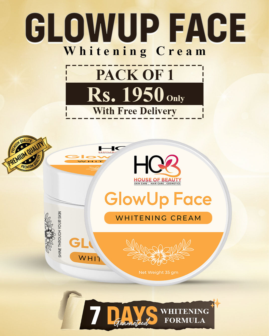 GlowUp Face Whitening Cream