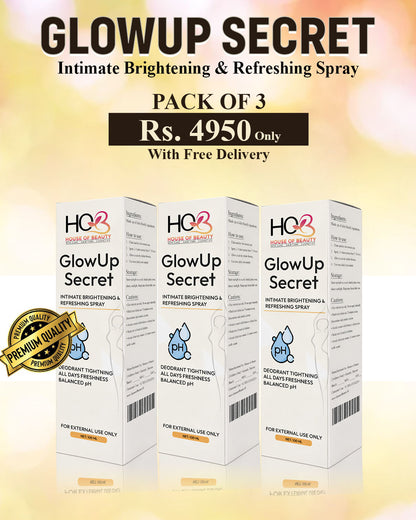 GlowUp Secret – Intimate Bright & Refreshing Spray